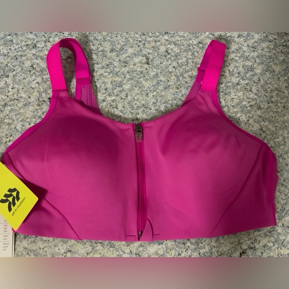 all In Motion Women's High Support
Sculpt Zip Front Bra